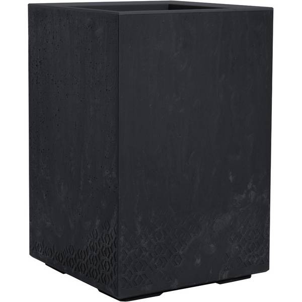Siena Garden FARO STONE LA992-71 kontejner za biljke polipropilen betonska optika boja, crna