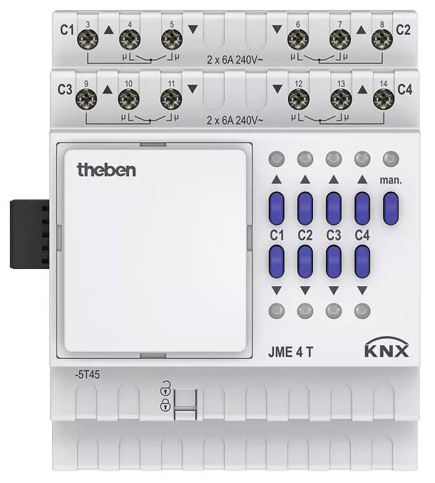Theben 4930255 Jaloezieactor JME 4 T KNX