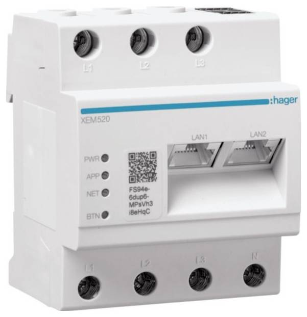 Hager XEM520 eMobility belastingmanager