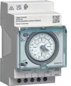 Hager EHN110 DIN-rail schakelklok
