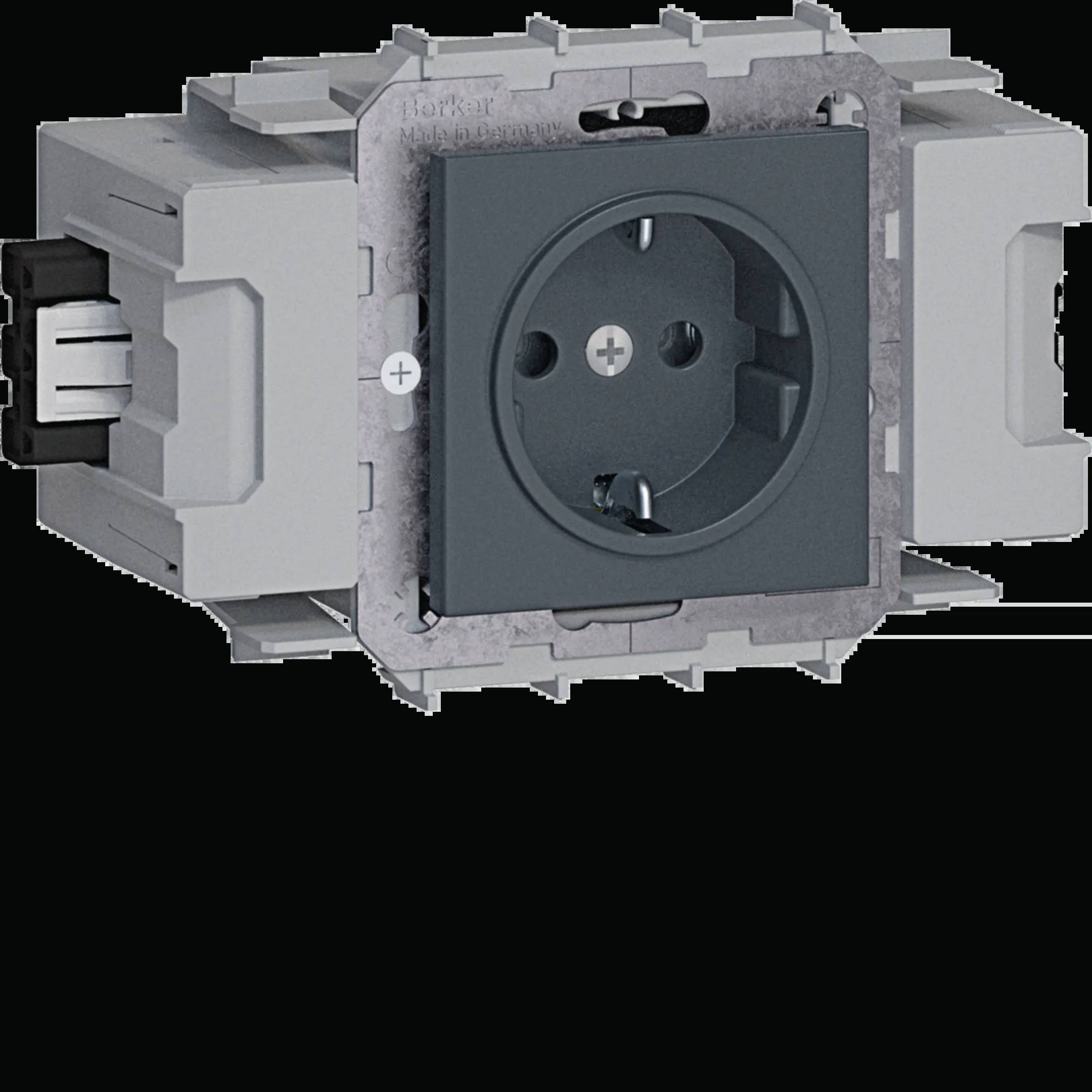 Hager GS10019011 utičnica 1 St.