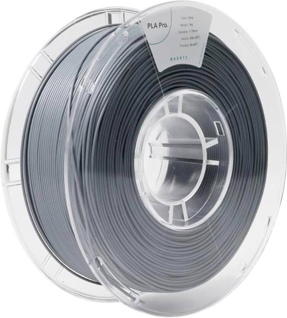 Maertz PMMA-1009-009 PMMA-1009-009 Filament PLA Pro 1.75 mm 1000 g Grijs 1 stuk(s)