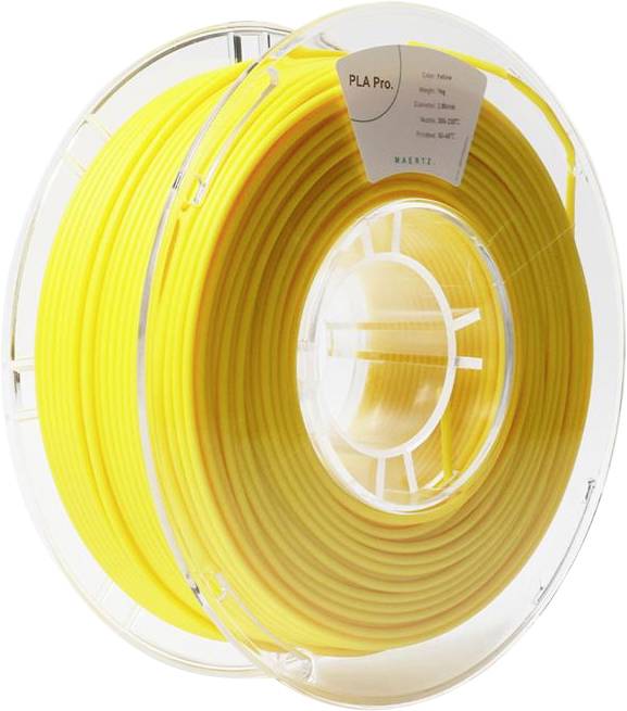 Maertz PMMA-1009-018 PMMA-1009-018 Filament PLA Pro 2.85 mm 1000 g Geel 1 stuk(s)