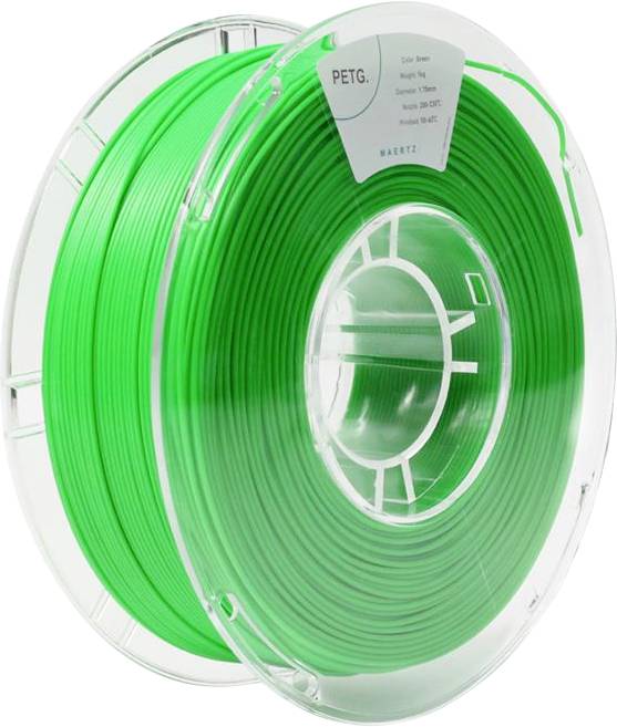 Maertz PMMA-1011-005 PMMA-1011-005 Filament PETG Chemisch bestendig 1.75 mm 1000 g Groen 1 stuk(s)