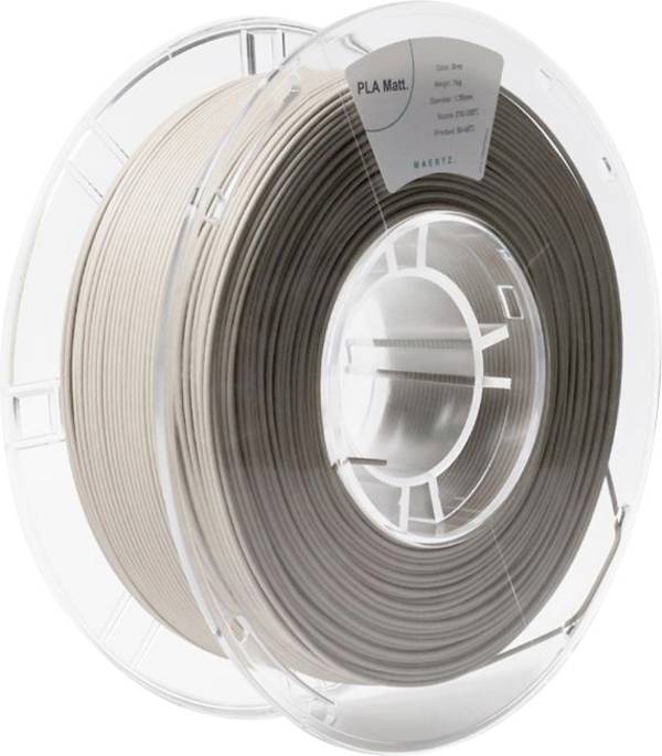 Maertz PMMA-1012-001 PMMA-1012-001 3D pisač filament PLA mat mat 1.75 mm 1000 g siva  1 St.