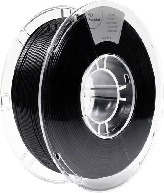 Maertz PMMA-1013-001 PMMA-1013-001 Filament PLA kunststof Gerecycled PLA 1.75 mm 1000 g Zwart 1 stuk(s)