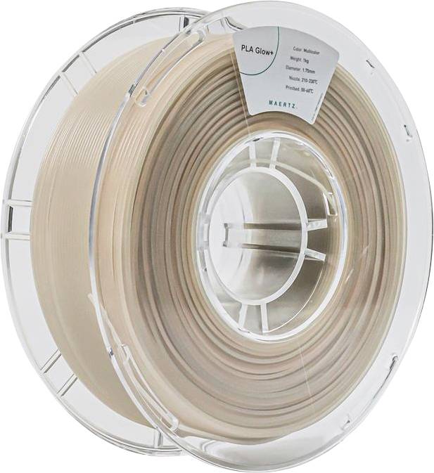 Maertz PMMA-1016-003 PMMA-1016-003 Filament PLA Glow+ 1.75 mm 1000 g Meerdere kleuren 1 stuk(s)