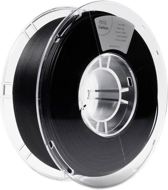 Maertz PMMA-1020-001 PMMA-1020-001 Filament PETG Carbon Chemisch bestendig, Hittebestendig 1.75 mm 1000 g Zwart 1 stuk(s)