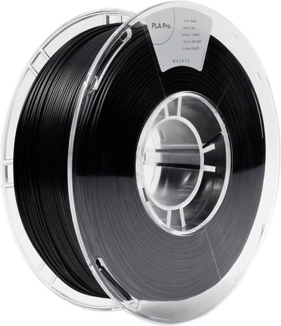 Maertz PMMA-1009-001 PMMA-1009-001 Filament PLA Pro 1.75 mm 1000 g Zwart 1 stuk(s)