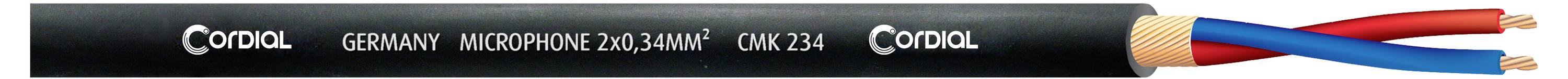 Cordial 13484 Luidsprekerkabel 2 x 0.34 mm² Zwart 100 m