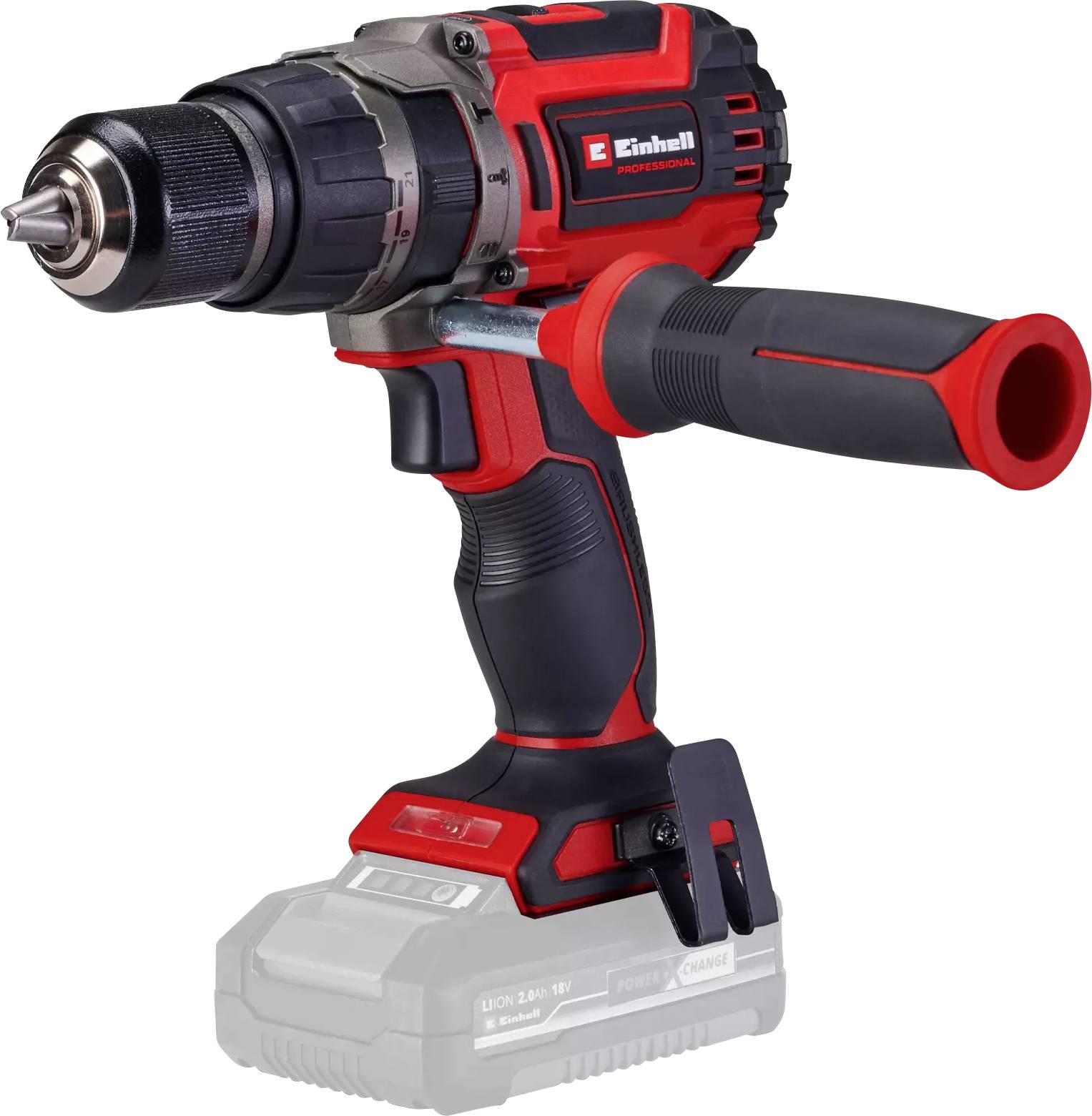 Einhell Professional Power X-Change TP-CD 18/70 Li-i BL - Solo 2-v&auml;xel-Slagborrmaskin batteri Utan laddare, exkl. batteri/laddare