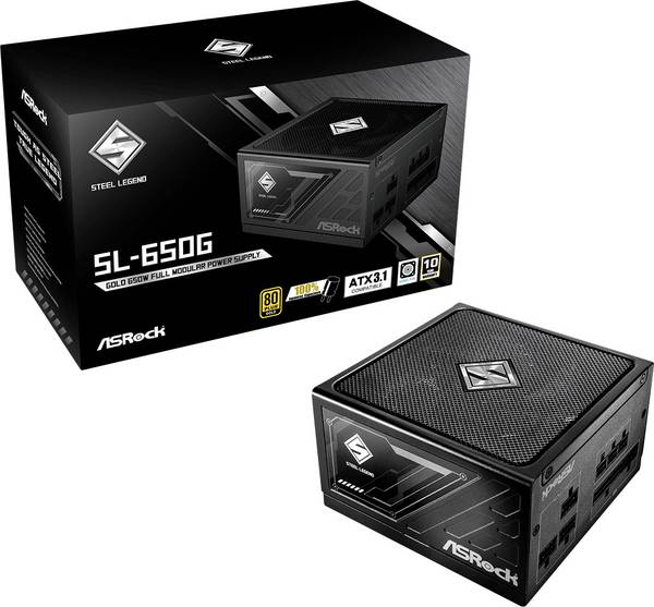 ASRock Steel Legend SL-650G PC napajanje  650 W ATX 80 plus gold