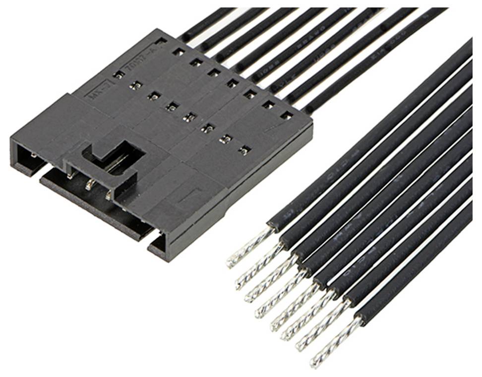 Molex 216273-1084 Male behuizing (kabel) Inhoud: 1 stuk(s) Bulk