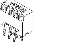Molex 52045-0345 FFC/FPC-aansluiting Inhoud: 1 stuk(s) Tray