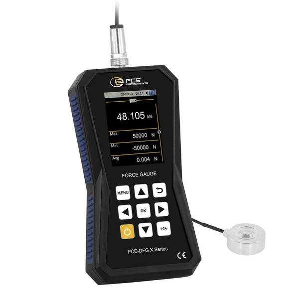 PCE Instruments PCE-DFG 50K XF mjerač sile 0 - 50000 N tvornički standard (vlastiti)