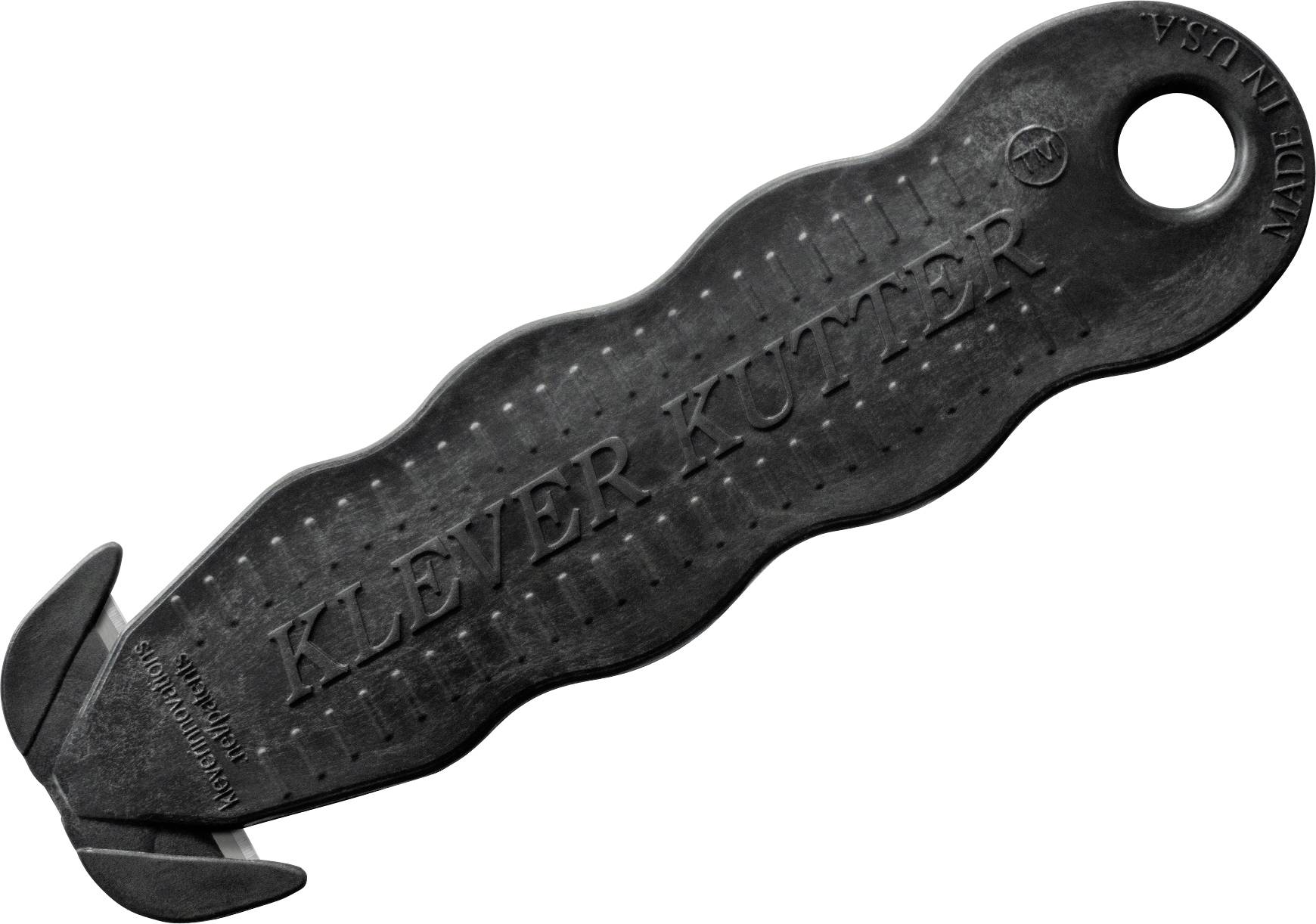 KLEVER C10119-7-10 Klever ECO Kutter zwart van gerecycled kunststof ECO-1e 1 stuk(s)