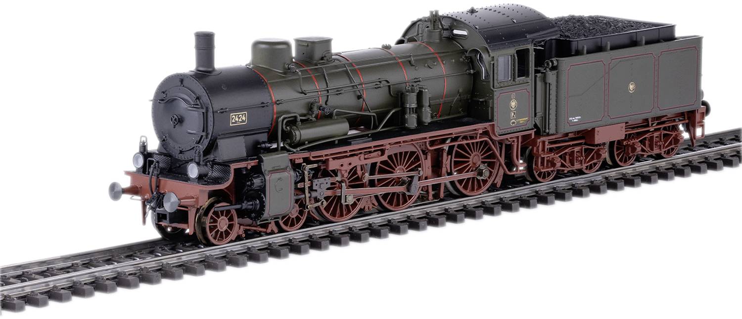 Märklin 39381 Steam Locomotive Prussian P8 KPEV Brown H0 4