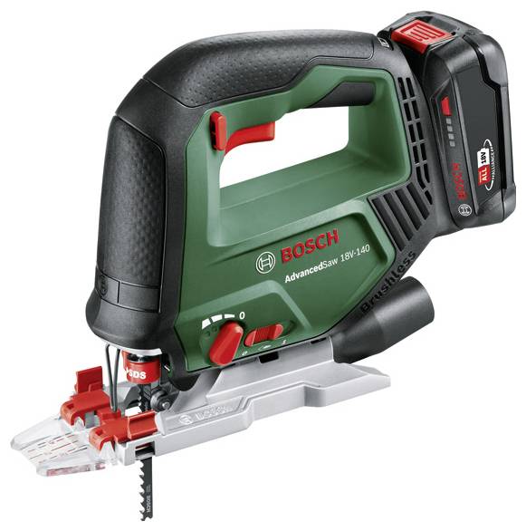 Bosch Home and Garden AdvancedSaw 18V-140 Sticks&aring;g Batteridriven 0603013003 inkl. 1x batteri 18.0 V 2.0 Ah Antal batterier som ing&aring;r 1