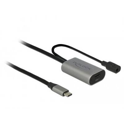USB-C adapter kabel s utičnicom i digitalnim optičkim audio priključkom, označen natpisom 'DeLOCK USB 3.1' na adapteru.