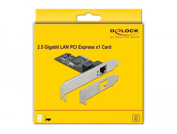 Delock 89564 PCI-Express kartica RJ45 PCIe-4