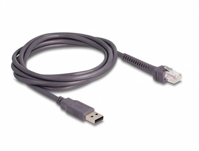 Delock 90584 1d bar kod skener 1D laser crna ručni skener s postoljem-4