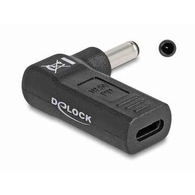 Adapter s USB-C priključkom i 5,5 mm audio utičnicom, robna marka 'Delock'.