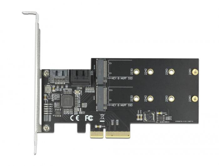 Delock 90499 PCI-Express kartica M.2, SATA PCIe-2