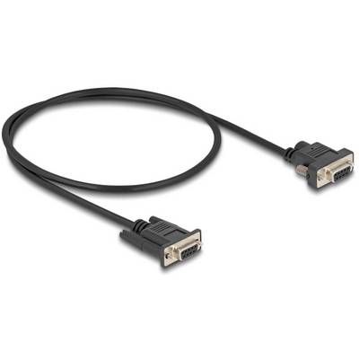 Crni VGA kabel s dva priključka, pogodan za spajanje računala s monitorima ili projektorima.
