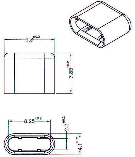 Zaštitne navlake za USB Type-C™ konektore, 10 komada, crne 64008 64008 Delock Sadržaj: 10 St.-2