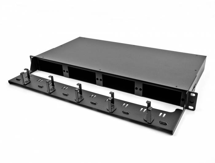 Delock 66924 Patch panel 483 mm (19") kabel 1 U crna neopremljena-3