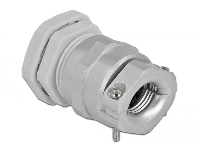 Delock 60360 sa zaštitom od potega metal, plastika siva 1 St.-0