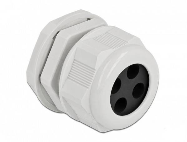 Delock 60384 4-dijelno plastika siva 1 St.