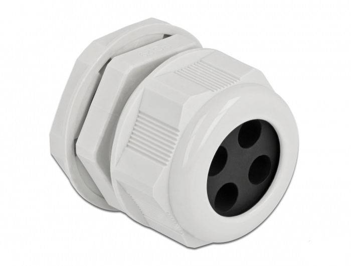 Delock 60384 4-dijelno plastika siva 1 St.-0