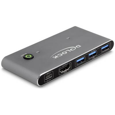 Delock 18647 HDMI prekidač HDMI 7680 x 4320 Pixel-0