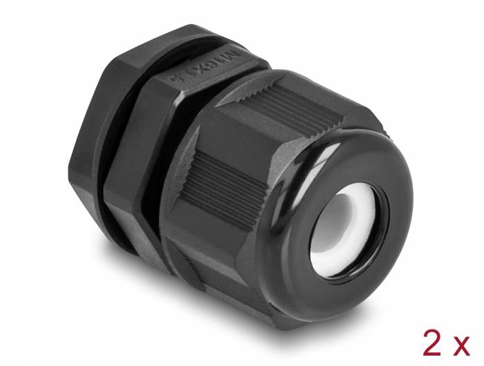 Delock 60469 zaštita od eksplozija poliamid crna 2 St.-0