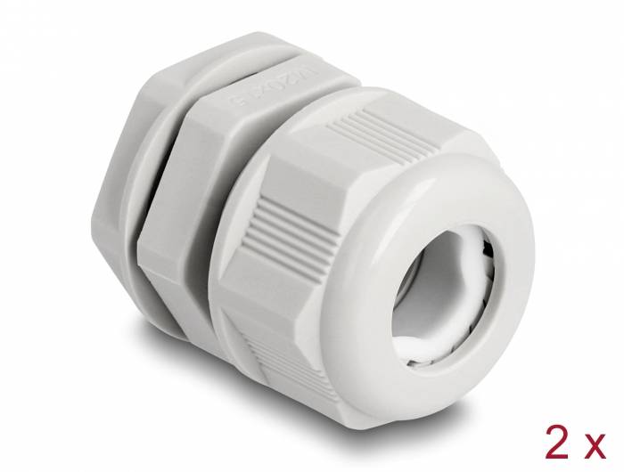 Delock 60472 Explosiebestendig M20 Polyamide Grijs 1 stuk(s)