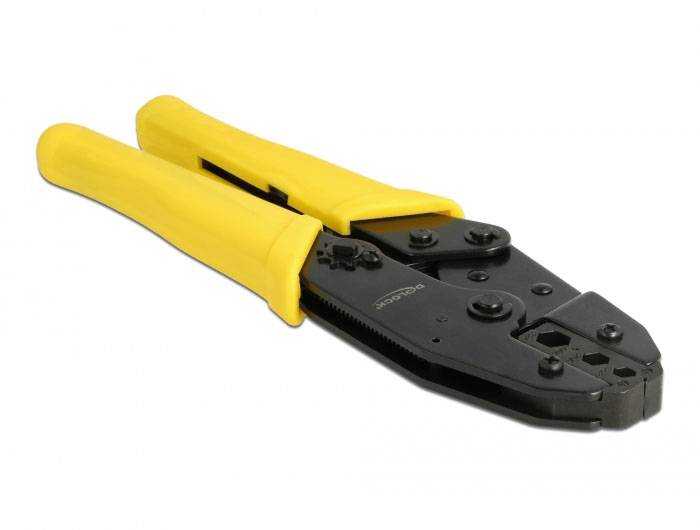 Delock 90527 90527 Krimptang Coax-connectoren Rubber overtrokken RG58, RG59, RG62, RG6