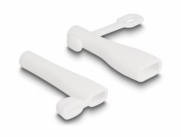 DeLOCK poklopac za prašinu za USB Type-A utikač i USB Type-C utikač, set od 2, bijela 64206 64206 Delock Sadržaj: 1 St.