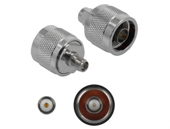 Delock 89983 89983 N-adapter muški konektor N - SMA-utičnica 1 St. Piece-1