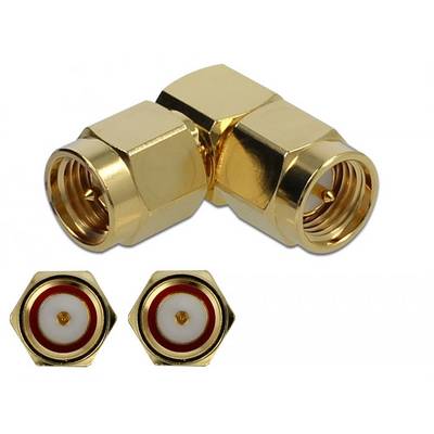 Delock 89950 89950 SMA adapter SMA-utikač - SMA-utikač 1 St. Piece-0