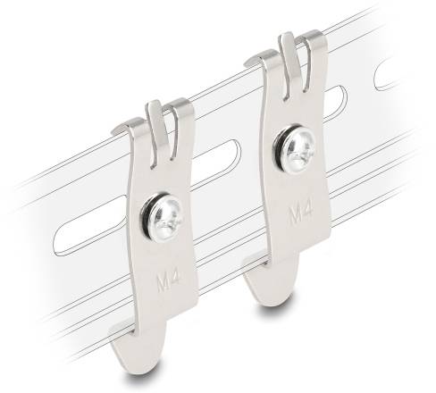 Delock 88142 adapter vijčano pričvršćenje neopremljeno siva-1