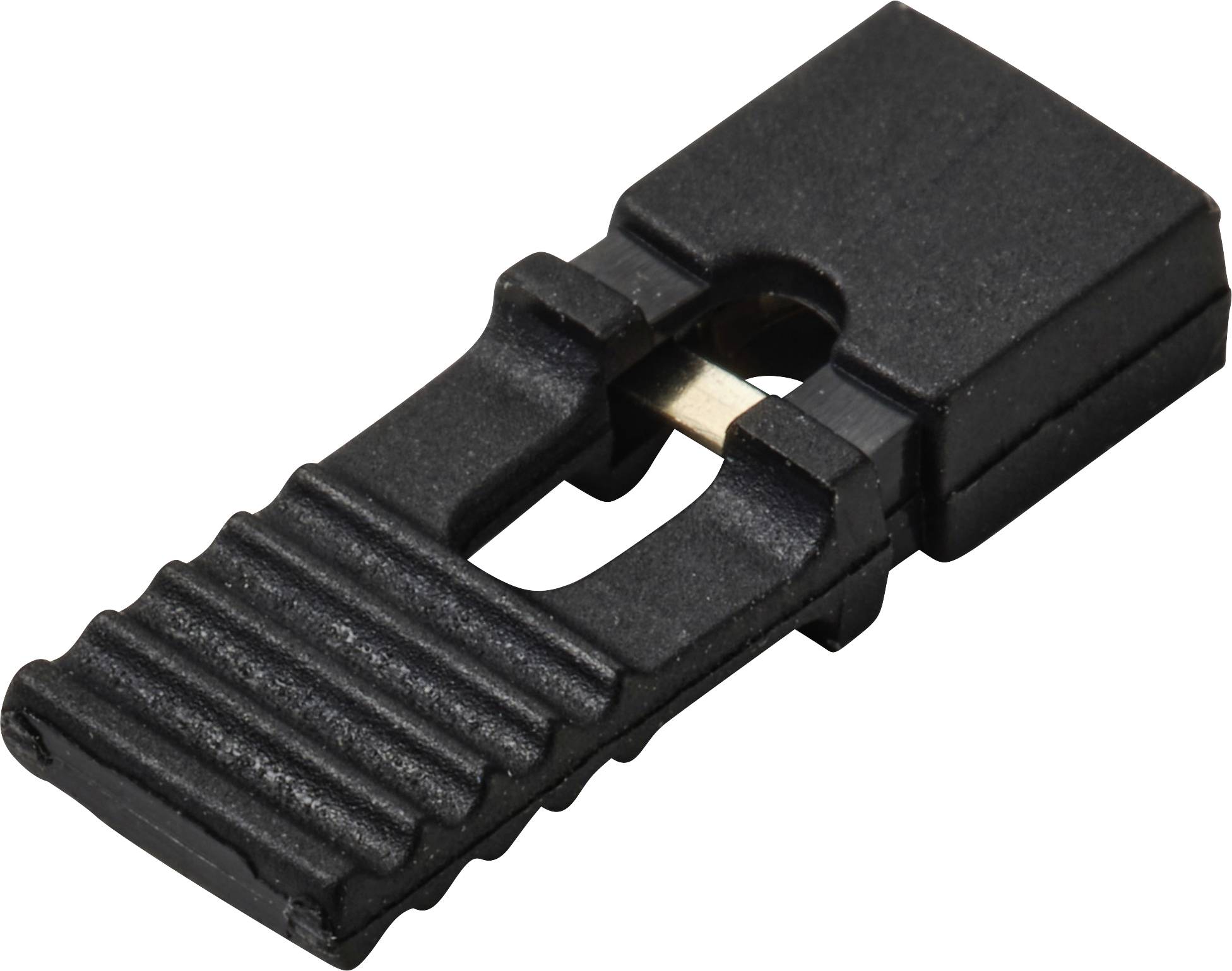 TRU COMPONENTS TC-13537828 kratkospojni mostić Raster: 2.54 mm Broj polova po redu:2 Sadržaj: 1 St.-0