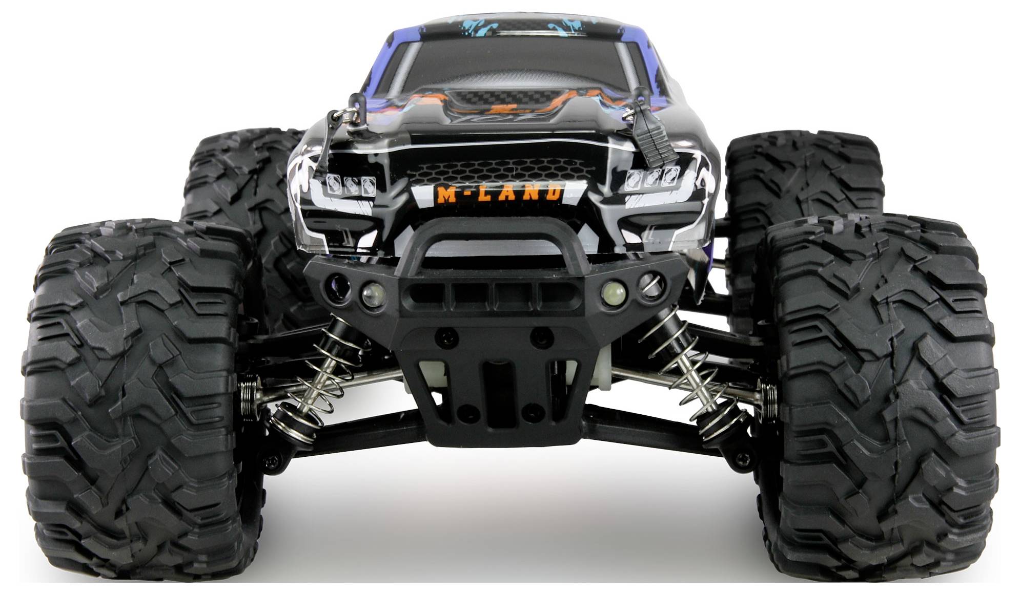 Daljinski upravljani automobil s velikim terenskim gumama i robusnim dizajnom, idealan za off-road avanture i uzbudljive RC utrke.