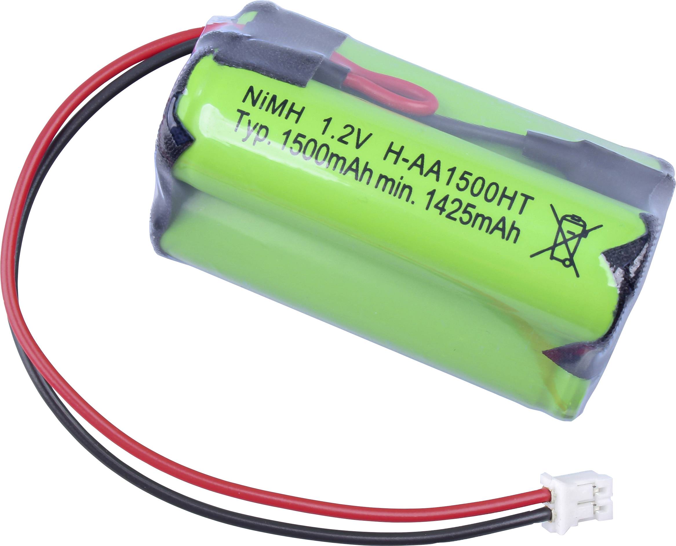 Mexcel NS1500AAHT Accupack Aantal cellen: 3 Batterijgrootte: AA (penlite) Geschikt voor hoge temperaturen, Stekker NiMH 3.6 V 1500