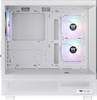 Thermaltake View 270 Plus TG ARGB Snow White midi-tower kućište za igraće računalo bijela 3 predinstalirana LED ventilatora, filter prašine, bočni prozor