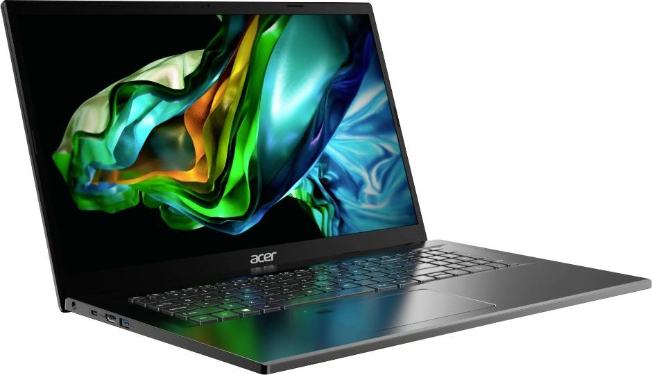 Acer Notebook Aspire 17 A17-51M-58BX 43.9 cm (17.3 palac) Full HD Intel® Core™ 5 120U 32 GB RAM 512 GB SSD njemačka, qwertz siva NX.J02EG.01D