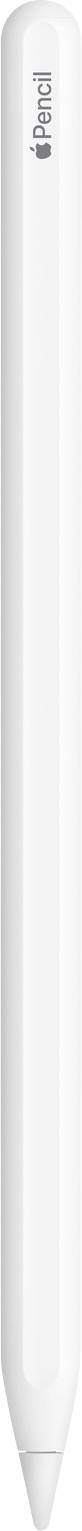 Apple Pencil (2. Generation) Stylet bluetooth, rechargeable, avec pointe décriture sensible à la pression, avec pointe décriture précise blanc