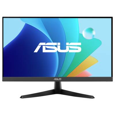 Asus monitor s tankim rubom i obojenom pozadinom na zaslonu.