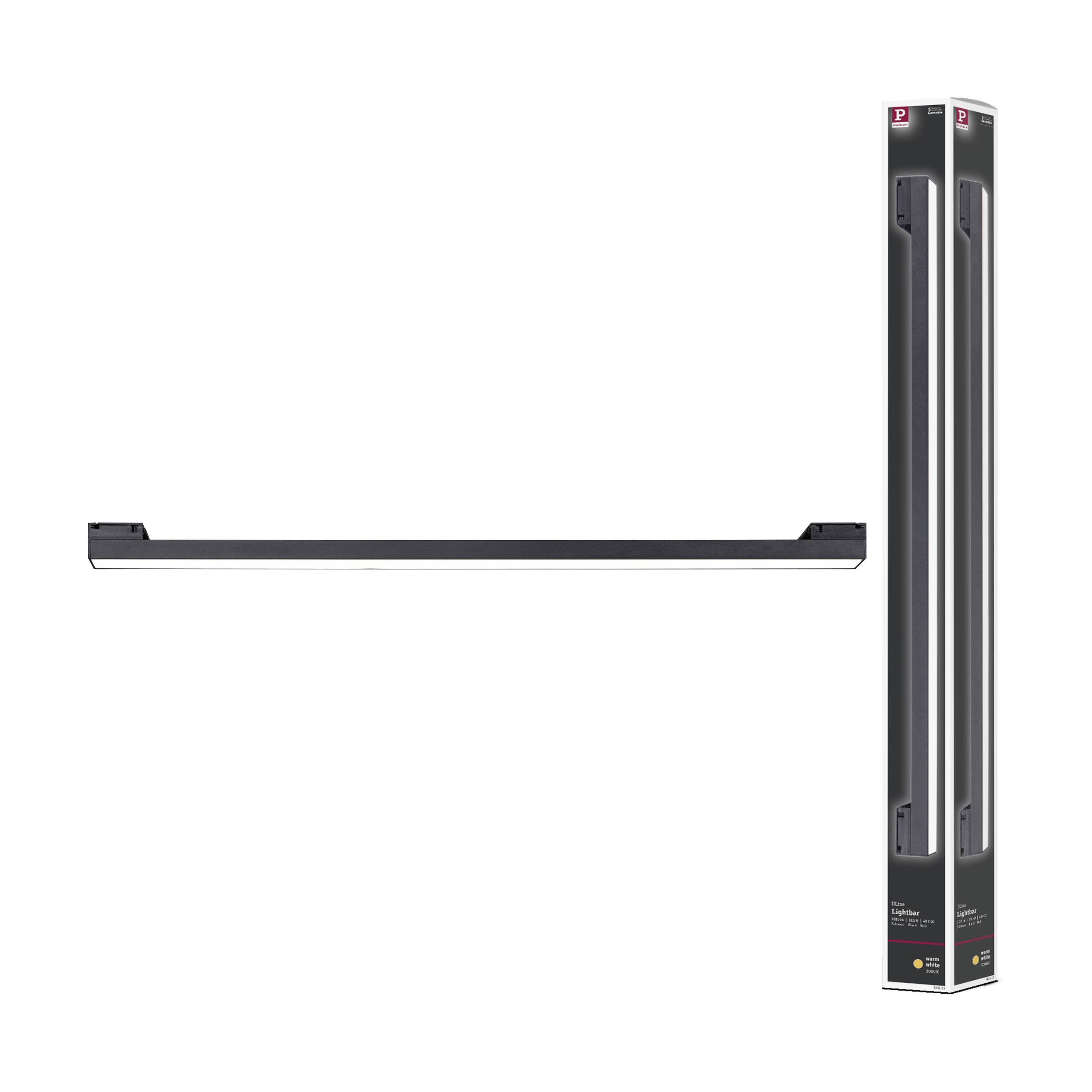 Pravokutna LED podžbukna svjetiljka s uskim crnim okvirom. Pakiranju je prikazana slika proizvoda i logotip marke.