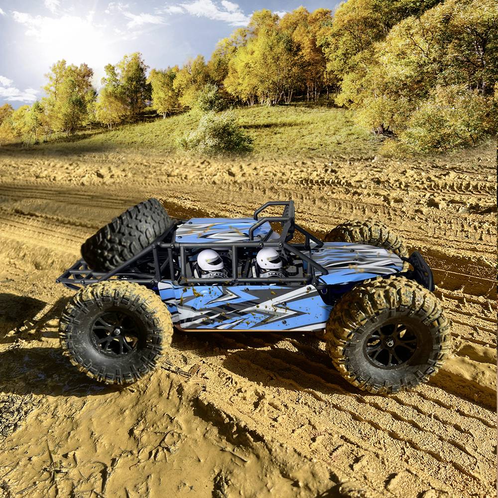 VRX AGAMA plavo-crna boja bez četkica 1:10 RC model automobila električni buggy pogon na sva četiri kotača (4wd) RtR 2,4-8